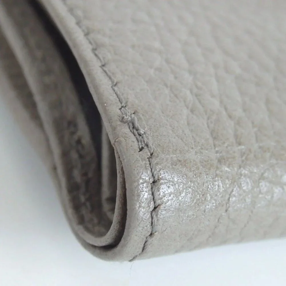 Authentic Christian Dior wallet leather [Used]